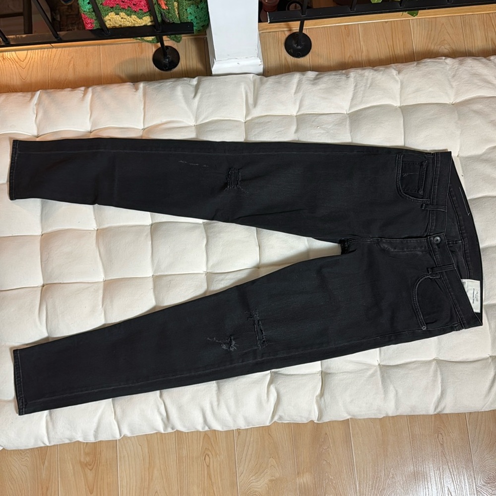 Rag & Bone Fit 1 Black Skinny Leg Size 36